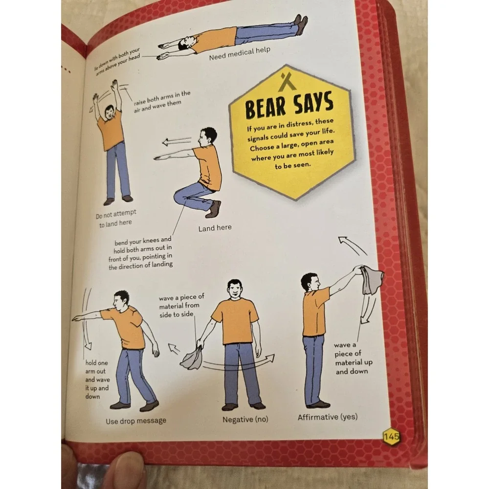 Bear Grylls Survival Skills Handbook Volumes 1 2 Flexibound Kane Miller Book